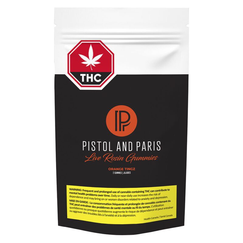 Orange Tingz Live Rosin Soft Chews 2 Pack