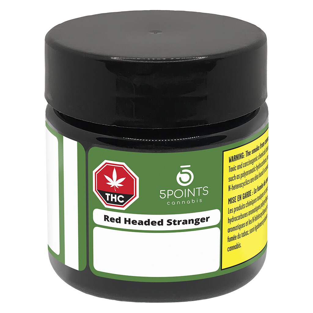 Red Headed Stranger 3.5g Sativa by 5 Points Cannabis
