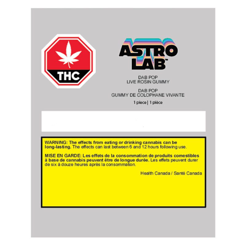 Dab Pop Live Rosin Soft Chew 1 Pack <br>Hybrid <br>10mg - Image 2