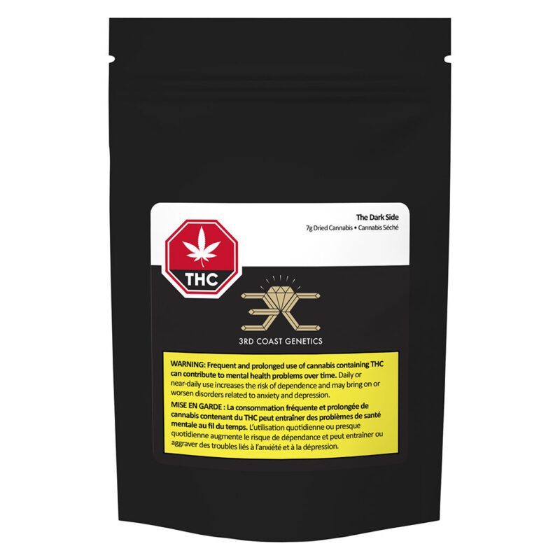 The Dark Side 7g Indica by 3rd Coast Genetics