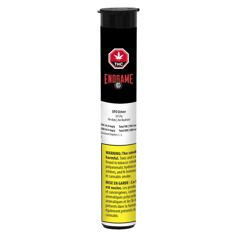 UFO Driver Pre-Rolls 2 Pack <br>Indica <br>25.8% - Image 2