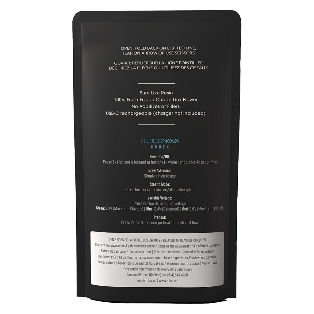 G Mint Supernova Live Resin AIO 1g <br>Indica <br>77.7% | 13.60% Terps - Image 3