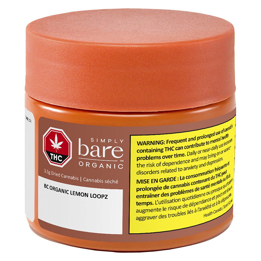 BC Organic Lemon Loopz 3.5g <br>Hybrid <br>26.3% | 2.21% Terps - Image 2