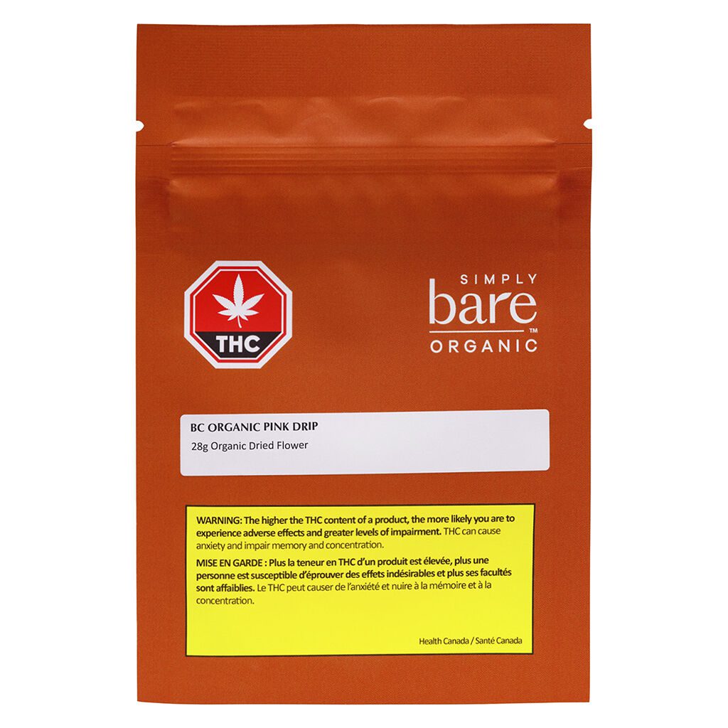 BC Organic Pink Drip 28g <br>Indica <br>29.0% | 3.38% Terps - Image 2