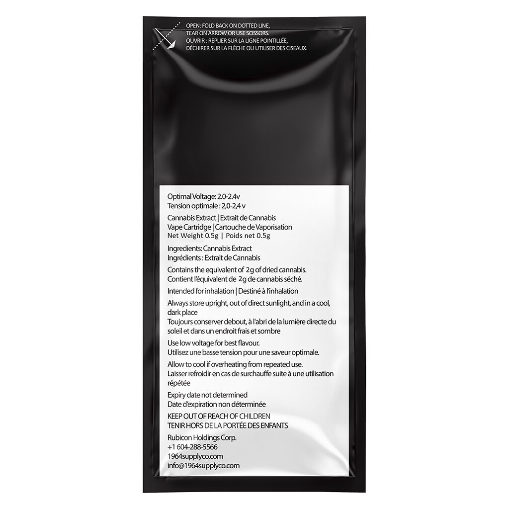 Comatose FSE Resin 0.5g AIO <br>Indica <br>75.6% | 4.59% Terps - Image 3