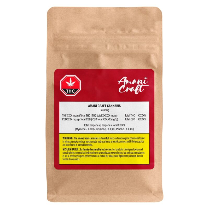 Amani Craft Cannabis(Rockstar) 7g <br>Hybrid <br>28.9% | 3.49% Terps - Image 2