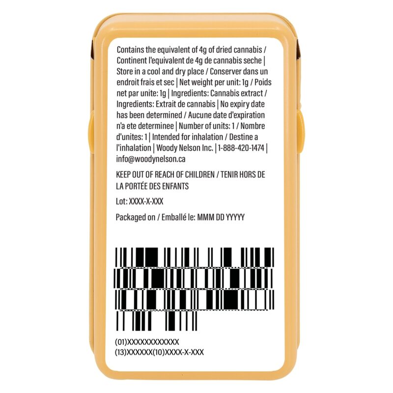 Country Club Vape(Gastro Pop) 1g 510 <br>Indica <br>89.9% | 3.90% Terps - Image 3