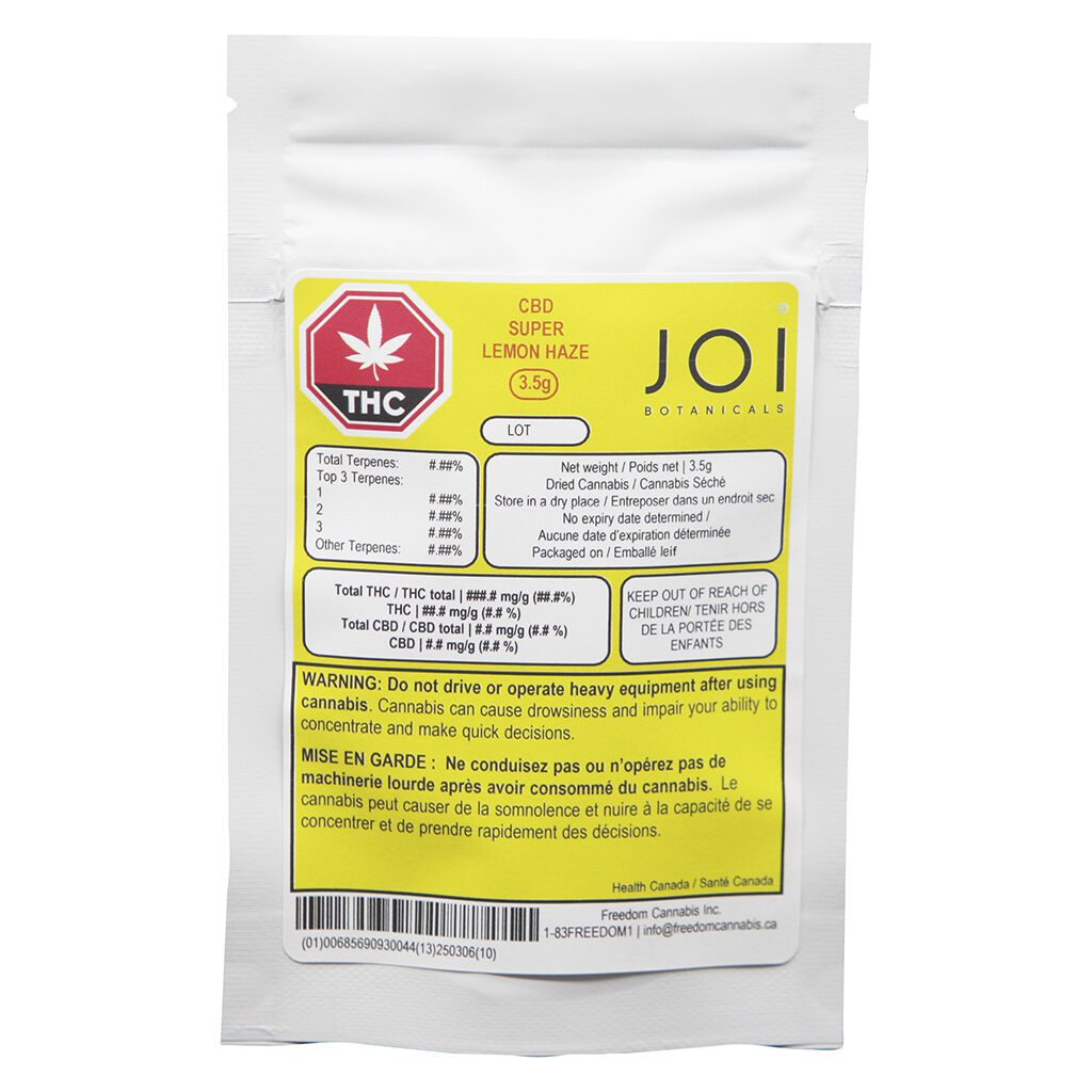 CBD Super Lemon Haze 3.5g <br>CBD <br>0.0% CBD - Image 2