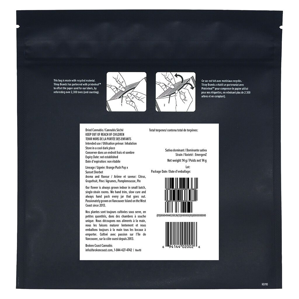 Emergenz 14g <br>Sativa <br>35.1% | 2.90% Terps - Image 3