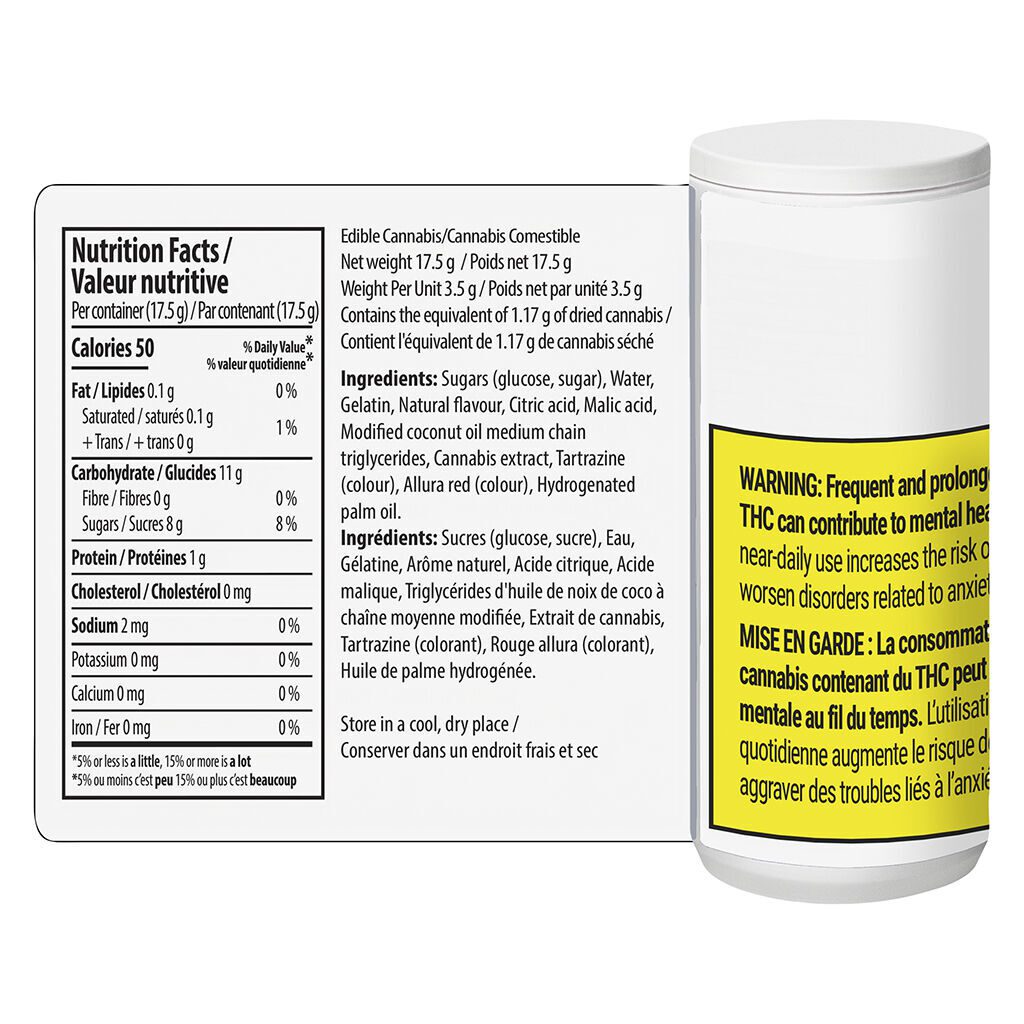 Tangelo 1:1:1 Soft Chews by Pearls