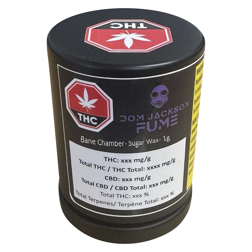 Bane Chamber Sugar Wax 1g <br>Indica <br>79.9% | 2.06% Terps - Image 2