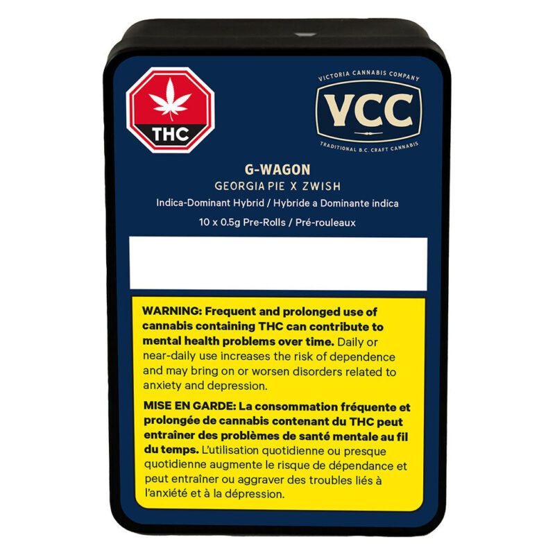 G-Wagon Pre-Rolls 10 Pack <br>Indica <br>35.5% | 2.68% Terps - Image 2
