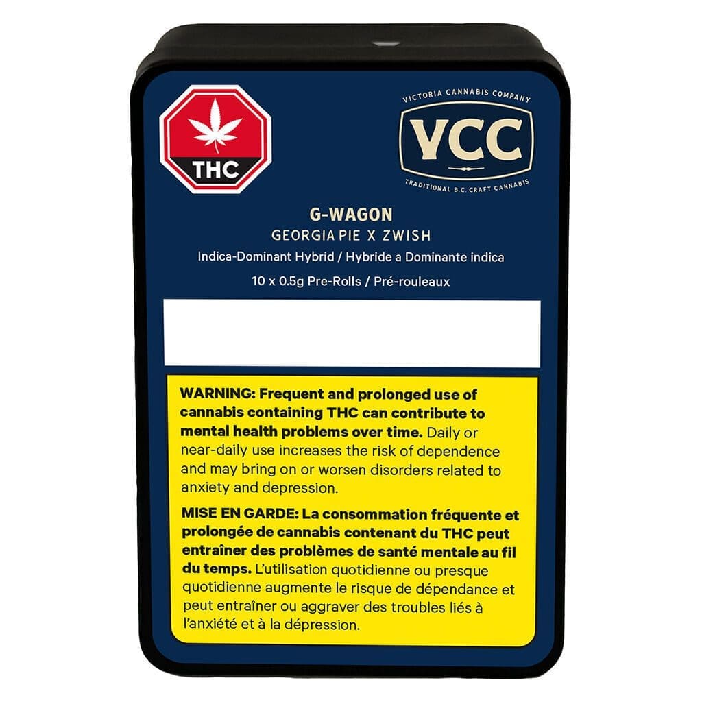 G-Wagon Pre-Rolls 10 Pack <br>Indica <br>35.8% | 4.01% Terps - Image 2
