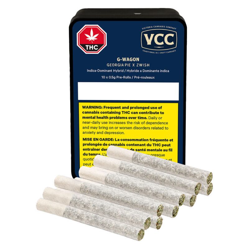 G-Wagon Pre-Rolls 10 Pack <br>Indica <br>35.5% | 2.68% Terps - Image 4