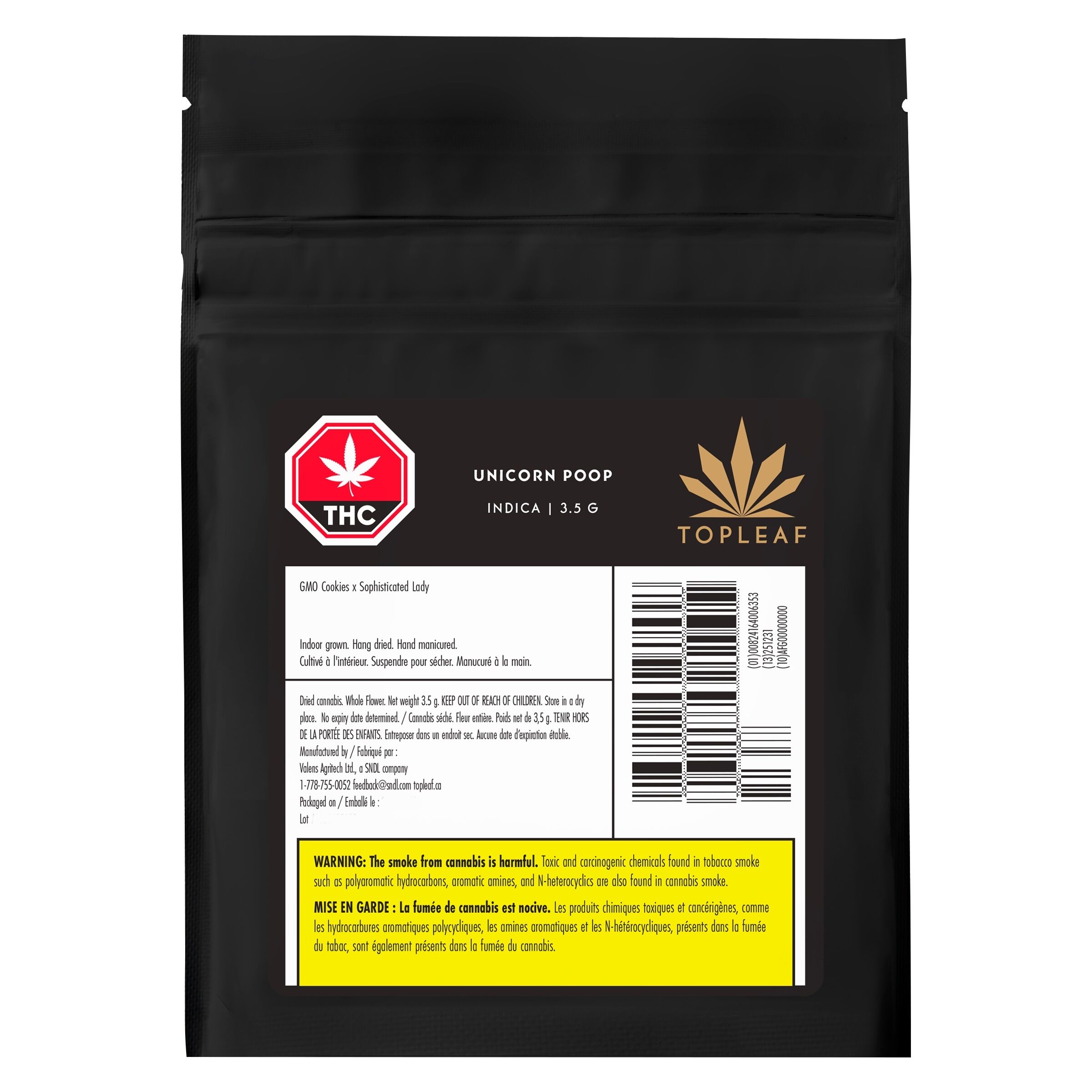 Unicorn Poop 3.5g <br>Indica <br>31.4% | 3.30% Terps - Image 2