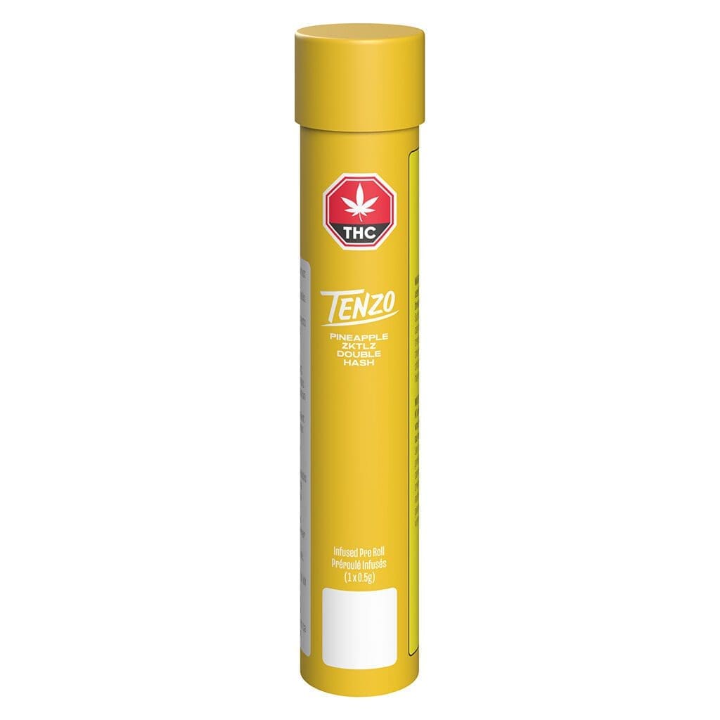Pineapple ZKTLZ Double Hash Infused Pre-Roll Single <br>Sativa <br>40.2% - Image 2