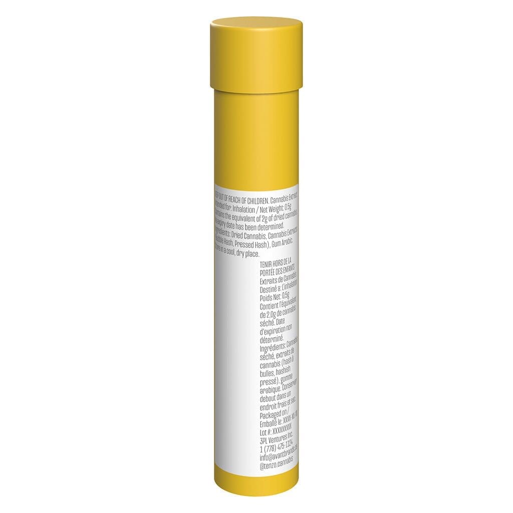 Pineapple ZKTLZ Double Hash Infused Pre-Roll Single <br>Sativa <br>40.2% - Image 3