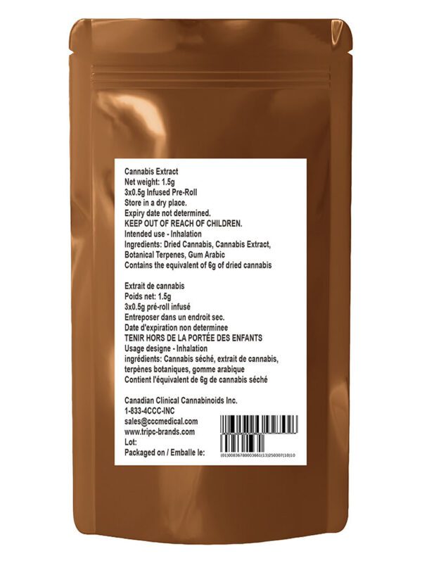 Benny Blunto Powdered Diamonds infused pre-rolls