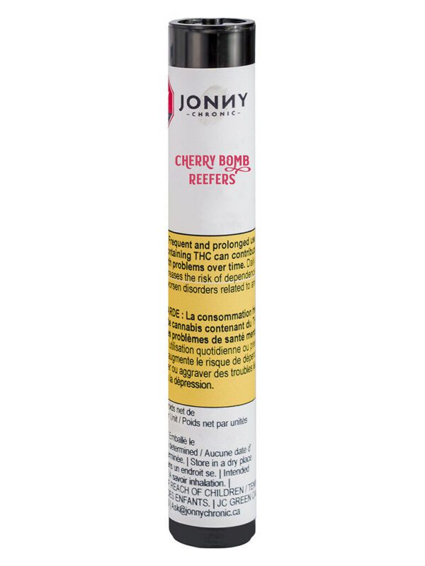 Cherry Bomb Reefers Pre-Rolls 5 Pack