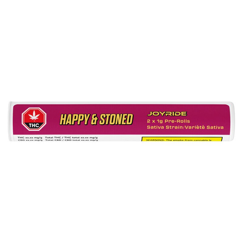 Joyride Pre-Rolls(Sour Diesel) 2 Pack <br>Sativa <br>29.2% - Image 2