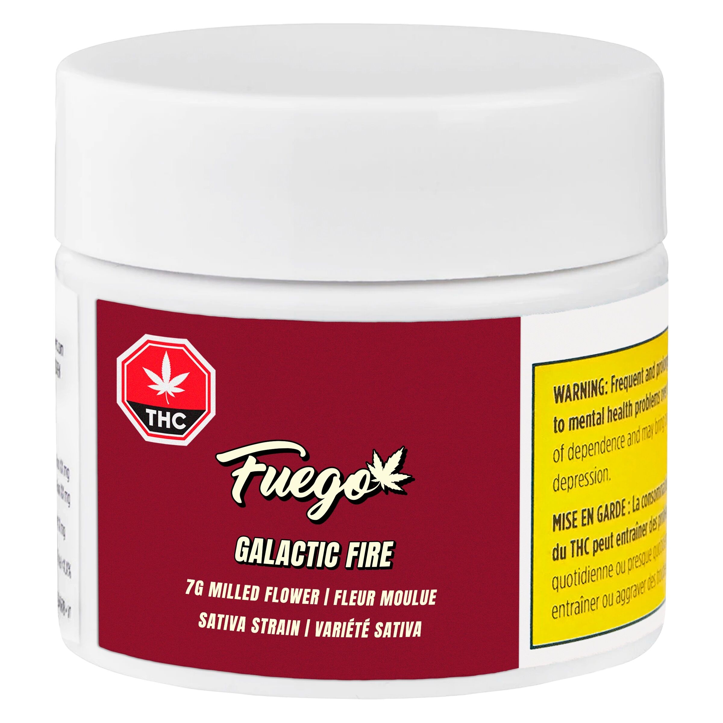 Galactic Fire(Sour Diesel)Milled Flower 7g <br>Sativa <br>25.2% - Image 2