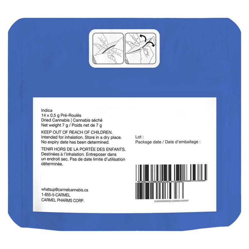 Hawaiian Marker Pre-Rolls 14 Pack <br>Indica <br>28.7% - Image 3