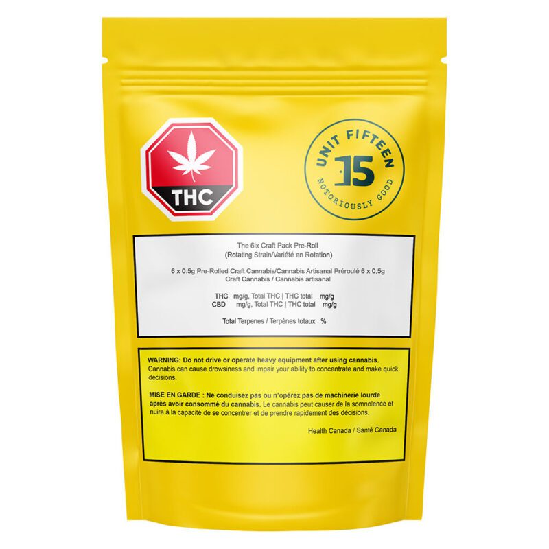 The 6ix Craft Pack Pre-Roll 6 Pack