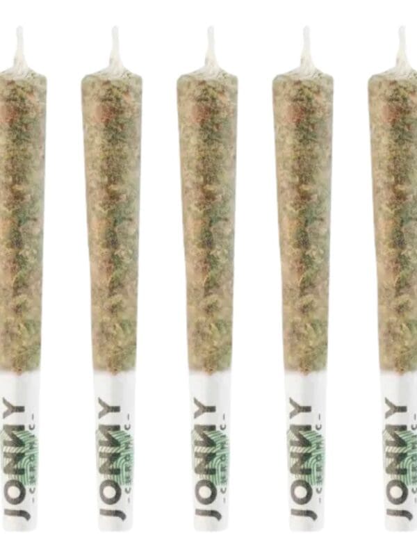 Jonny's Stash - Rotating Sativa Reefers (Cherry Bomb) 5 Pack <br>26.7% | 2.27% Terps