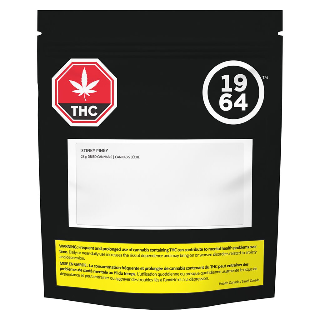 Stinky Pinky 28g <br>Indica <br>29.6% | 4.30% Terps - Image 2