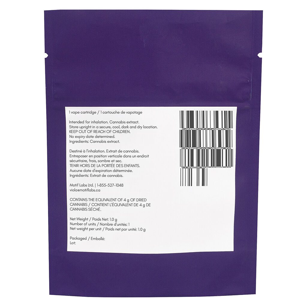 Grandma's Pye Live Terpene 510 1g <br>CBD <br>40.5% THC | 37.1% CBD - Image 3