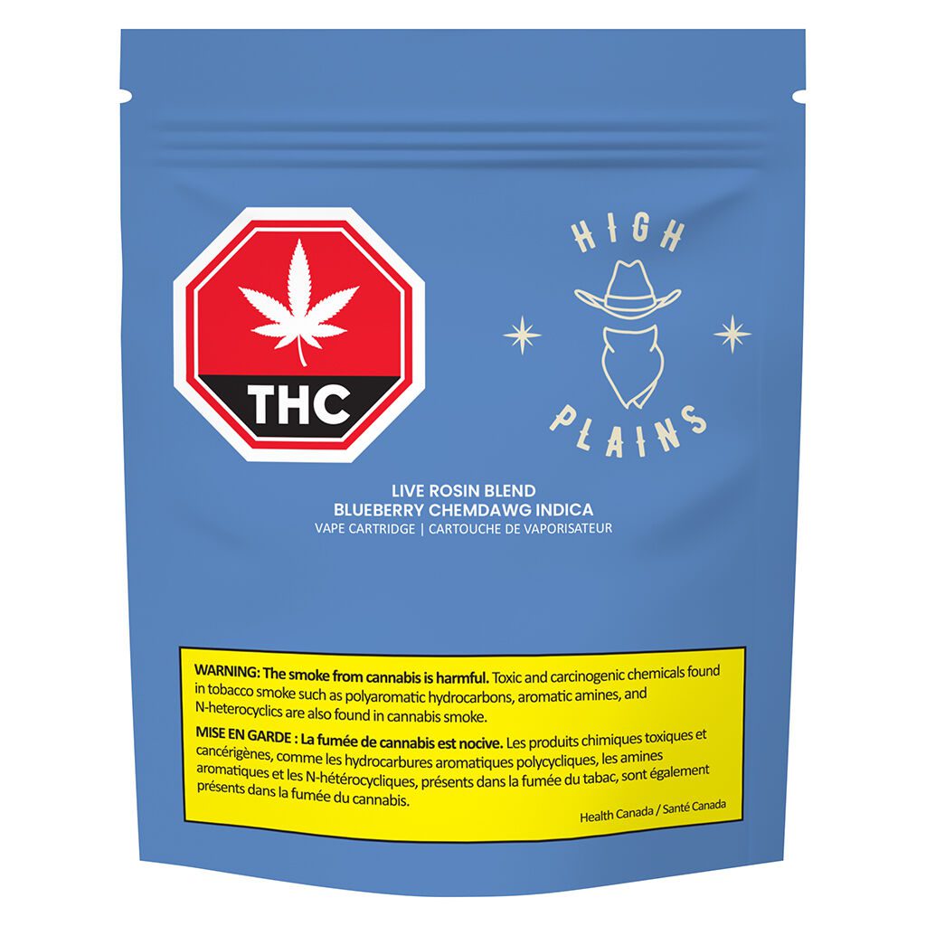 Live Rosin Blend Blueberry Chemdawg 1g 510 <br>Indica <br>80% - Image 2