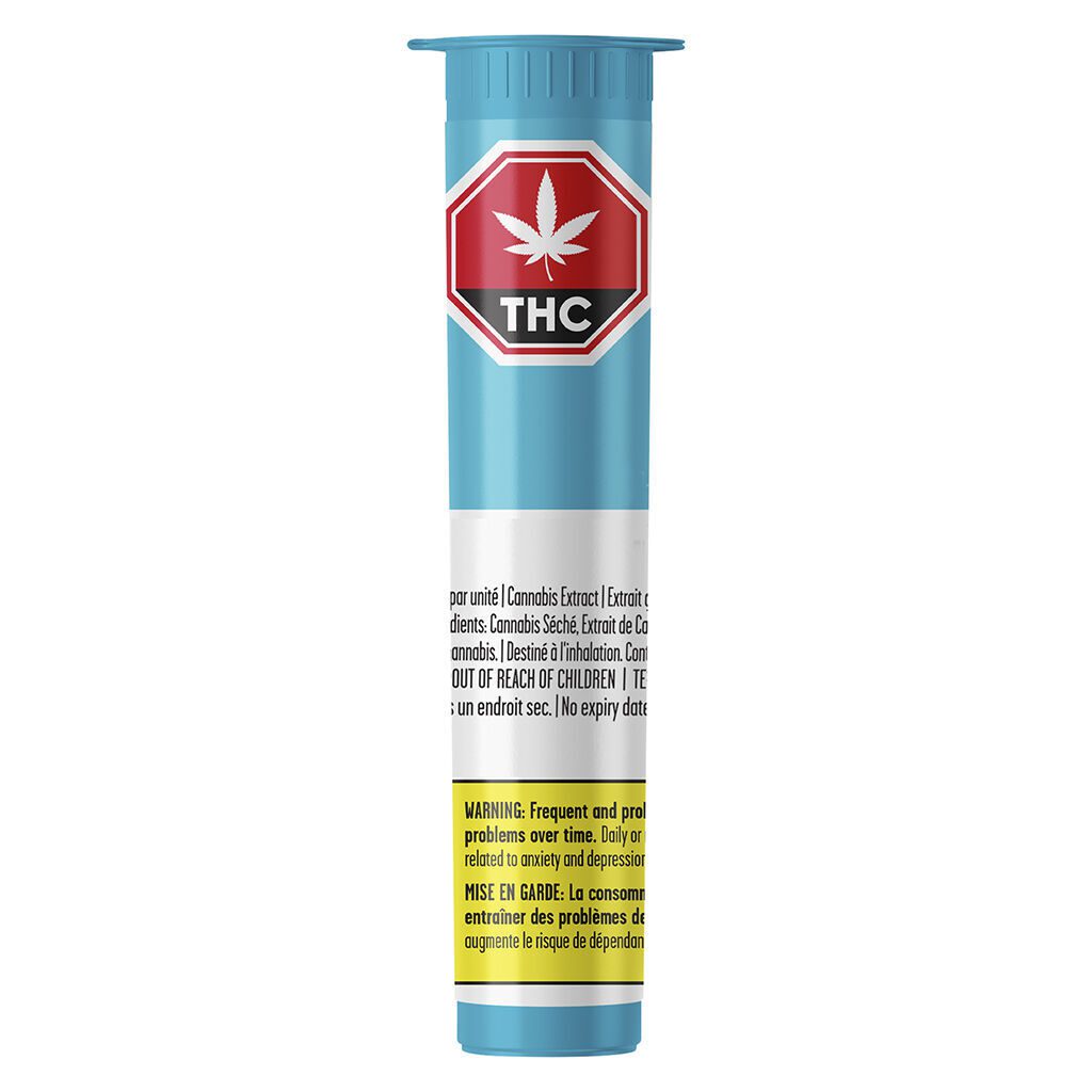 Blue Razz Ice Liquid Diamond Infused Blunt Single <br>Hybrid <br>40.4% - Image 2