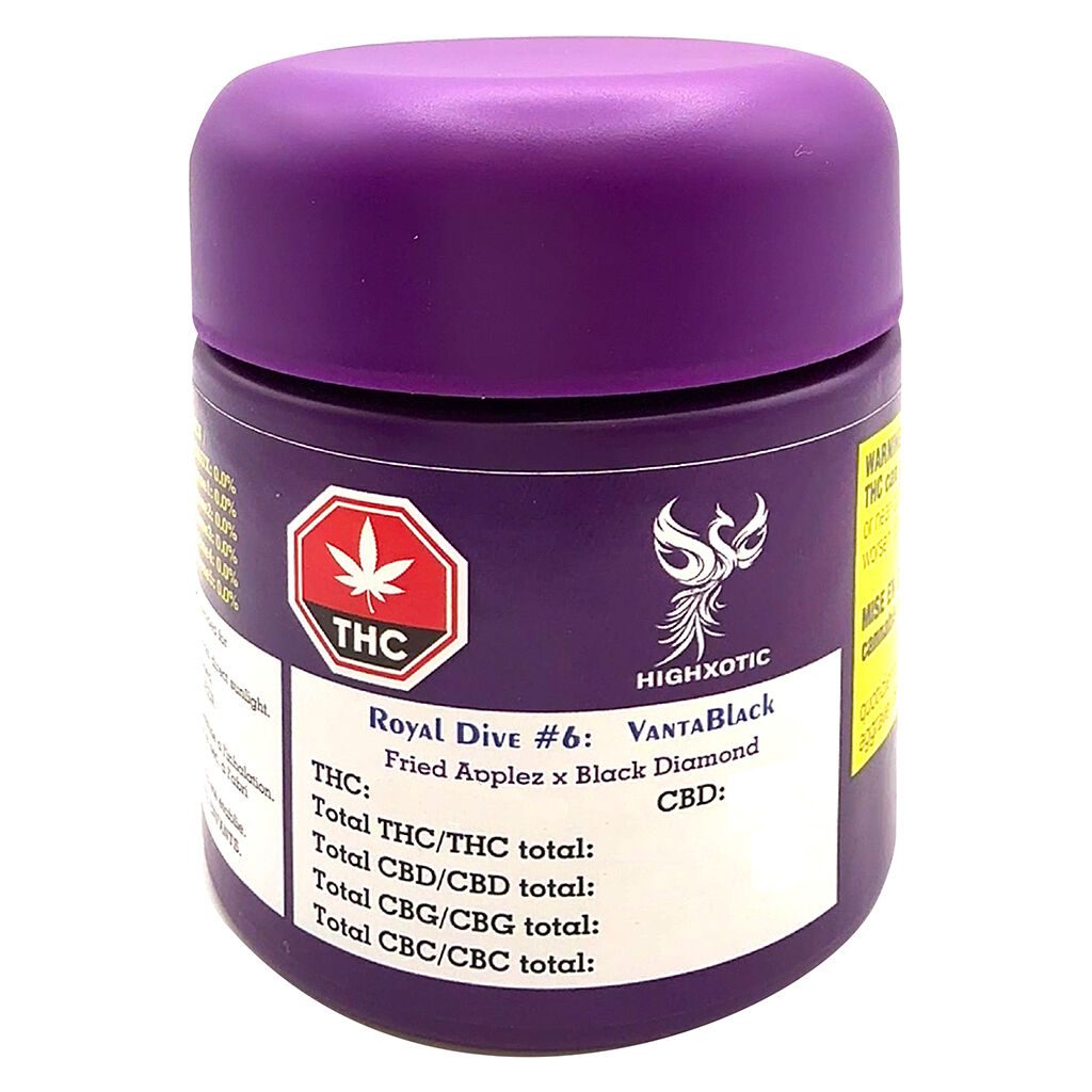 Royal Dive #6: VantaBlack 3.5g <br>Indica <br>31.0% | 3.80% Terps - Image 2