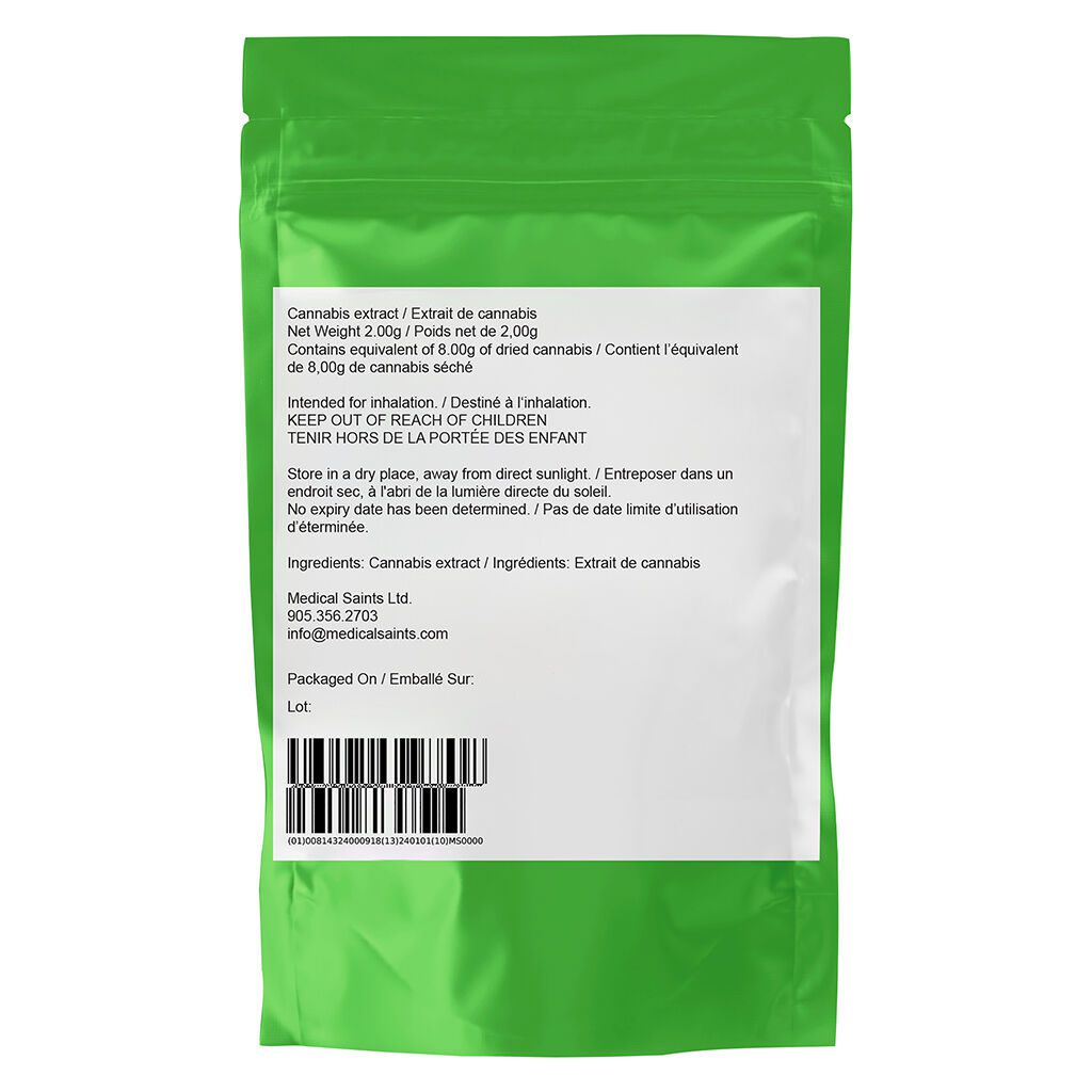 Tacky Black Hash 11 Week Pink 2g <br>Indica <br>49.6% - Image 3