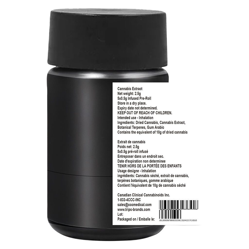 Drippyz Infused Multipack Pre-Rolls 5 Pack <br>Hybrid <br>40% - Image 2