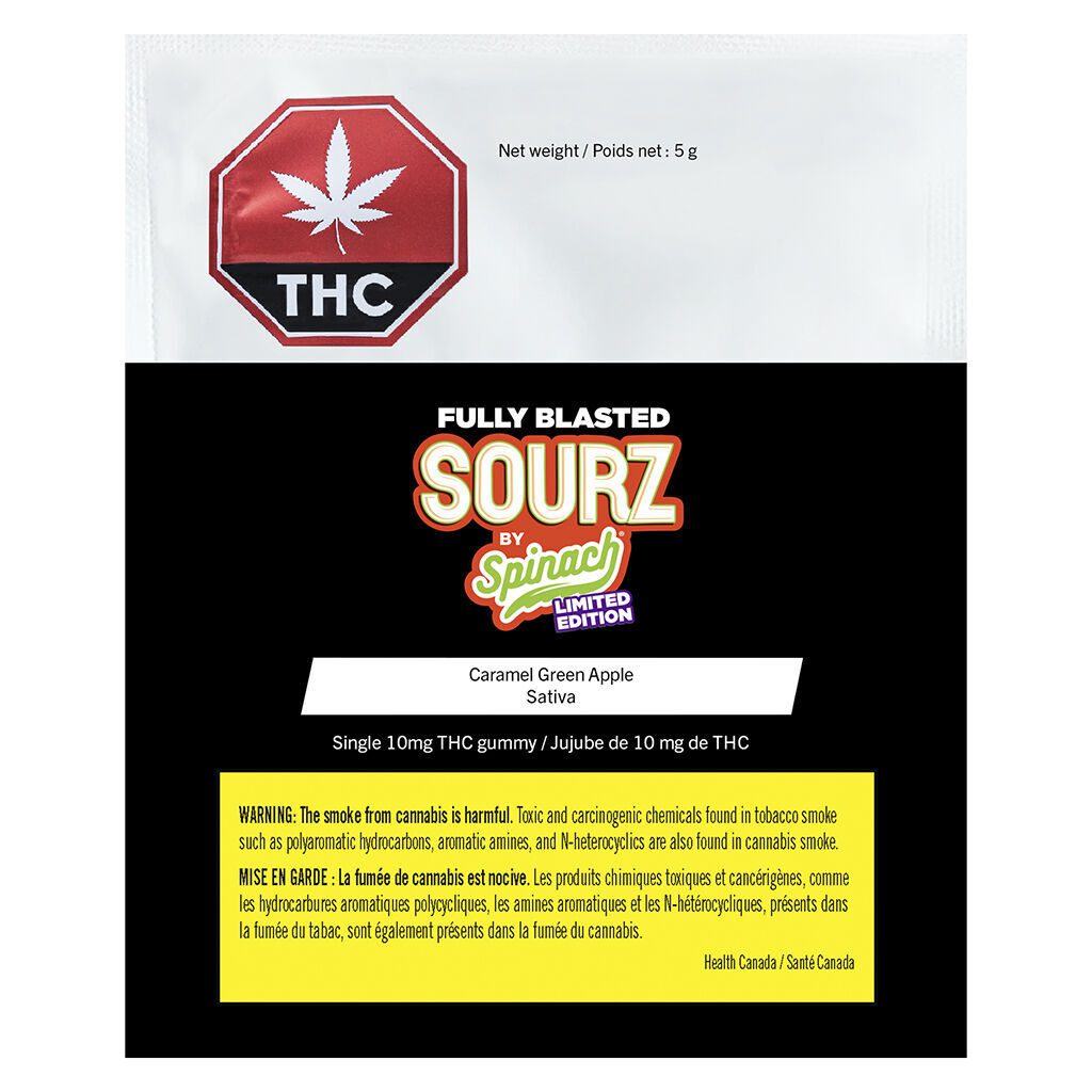 Fully Blasted Caramel Green Apple Soft Chew Single <br>10mg <br>Hybrid - Image 2