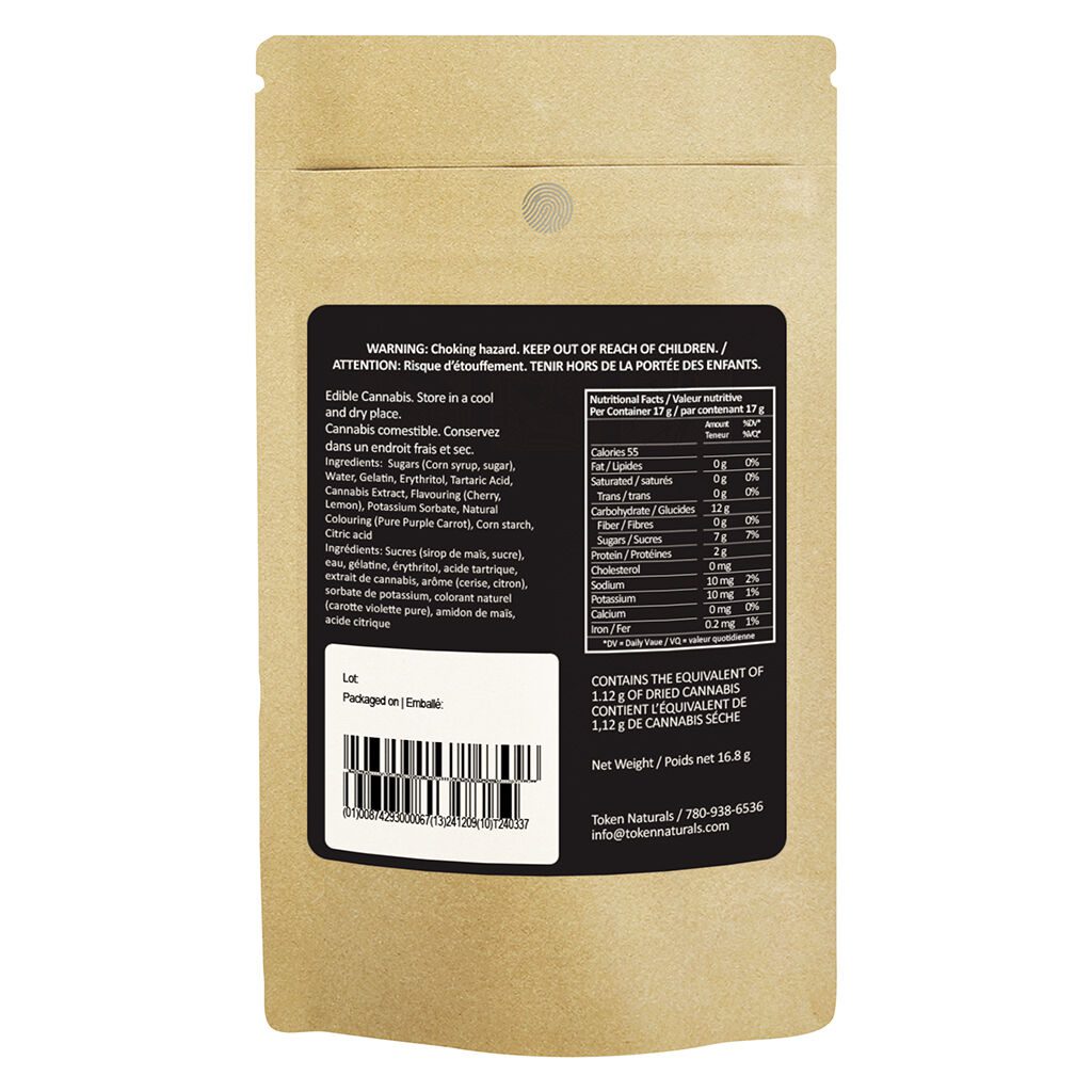 Cherry-Lemonade Hash Rosin THC-CBG Soft Chews 4 Pack <br>Sativa <br>10mg THC <br>40mg CBG - Image 3