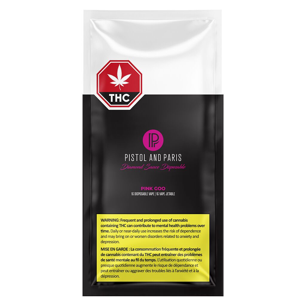 Pink Goo Diamond Sauce AIO 1g <br>Indica <br>89.9% | 8.40% Terps - Image 2