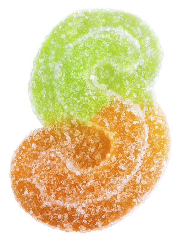 Fully Blasted Caramel Green Apple Soft Chew Single by SOURZ by Spinach®