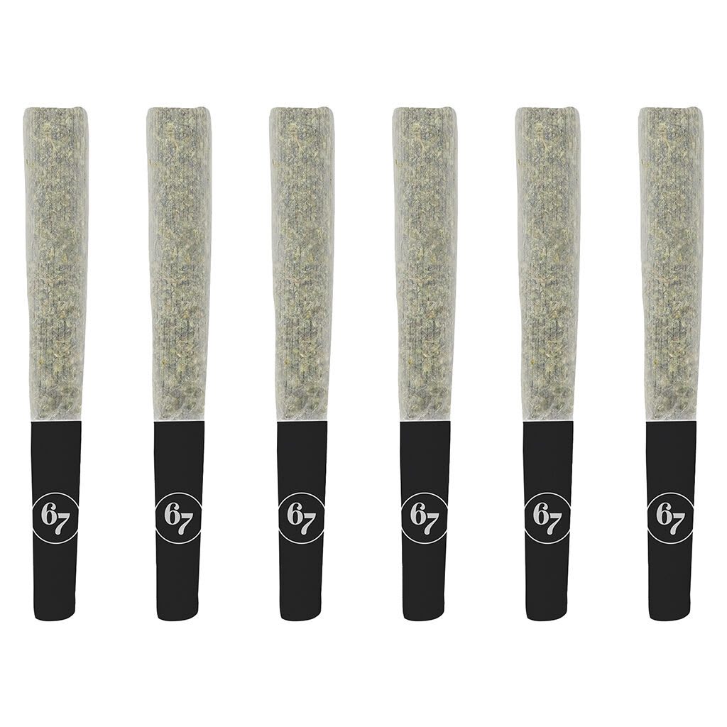 Fire Pack Pre-Rolls 6 Pack by Sixty Seven Sins