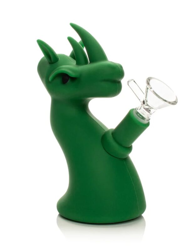 Silicone 6.5" Dragon Water Pip