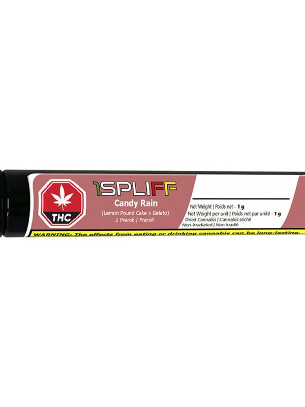 Candy Rain Premium Glass Tip Pre-Roll Single by 1Spliff