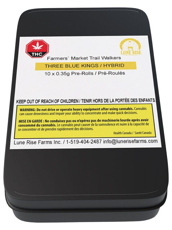 Farmers' Market Trail Walkers Pre-Rolls 10 Pack by Lune Rise Farms