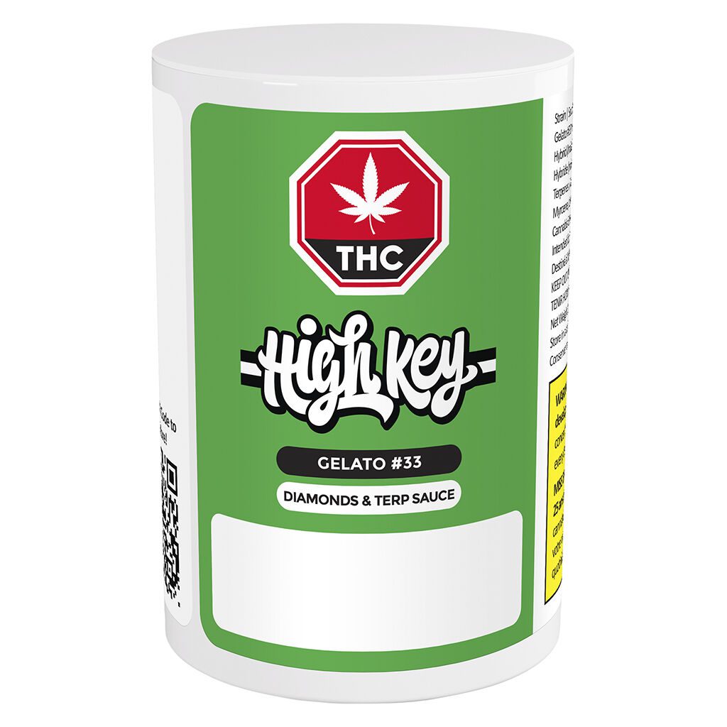 Gelato #33 Diamonds & Terp Sauce 1.2g <br>Indica <br>82.90% - Image 2