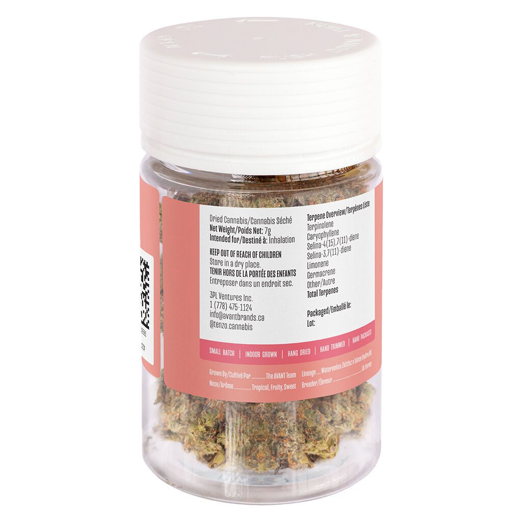 Watermelon Mojo ZKTLZ 7g <br>Indica <br>27.9% | 3.90% Terps - Image 3