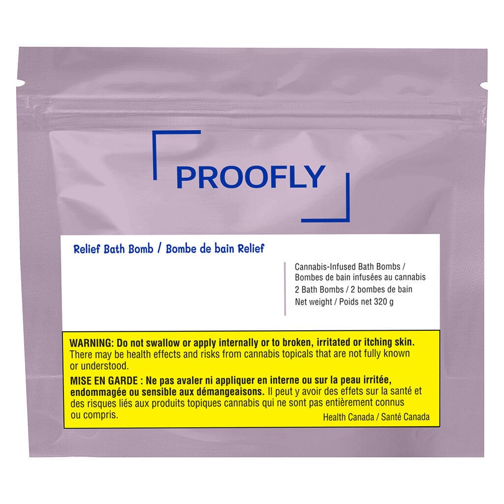 Relief Bath Bomb 2 Pack by Proofly