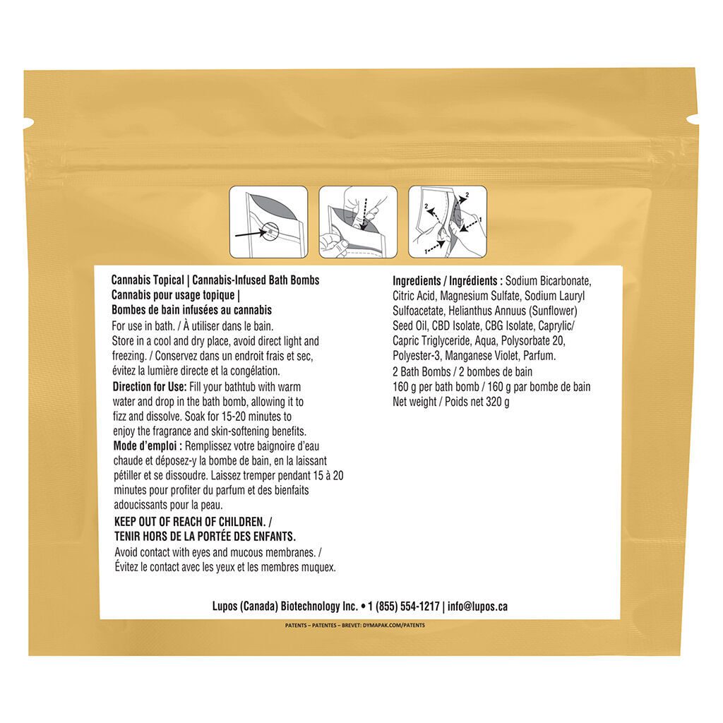 Revive Bath Bomb 2 Pack <br>CBG | CBD - Image 3