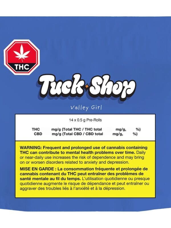 Valley Girl Pre-Rolls 14 Pack by Tuck Shop