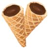 Milk Chocolate Live Rosin Waffle Cones 2 Pack by A-Ha!
