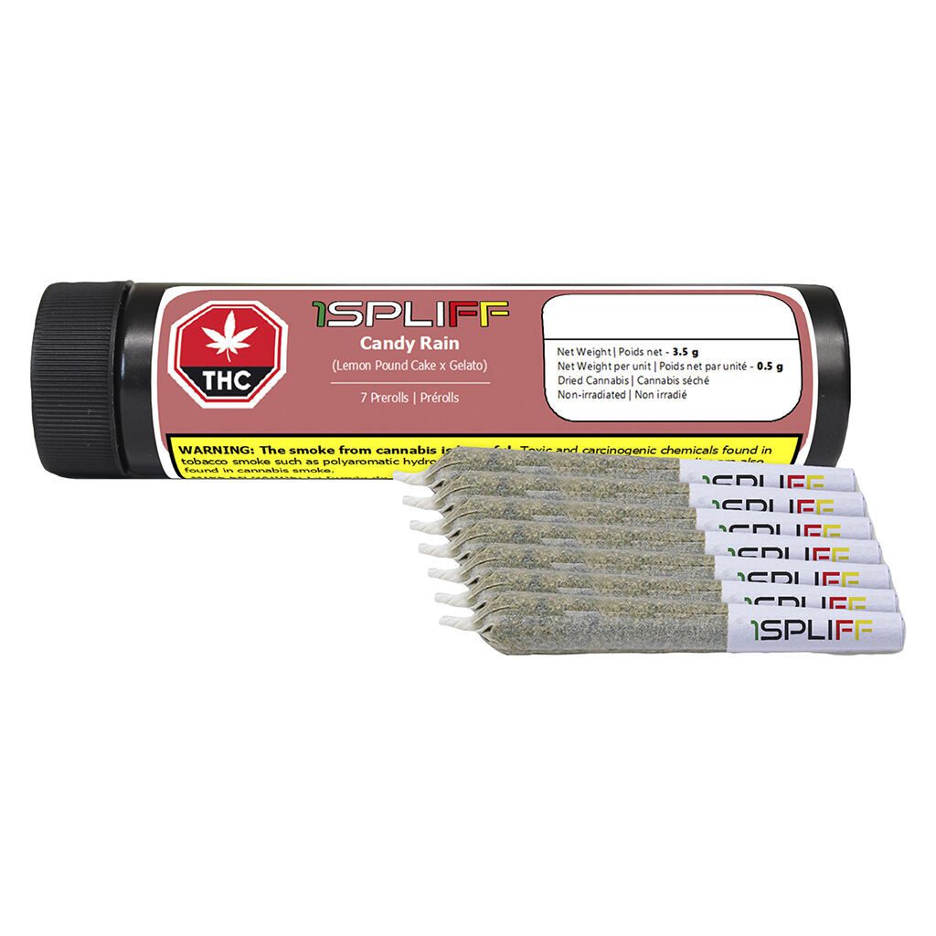 Candy Rain Pre-Rolls 7 Pack <br>Indica <br>27.2% | 4.09% Terps - Image 4